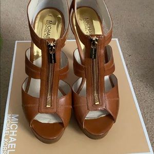 Michael Kors platform heel.